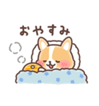 まるまるコーギーほっこり冬（個別スタンプ：28）