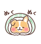 まるまるコーギーほっこり冬（個別スタンプ：32）