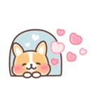 まるまるコーギーほっこり冬（個別スタンプ：38）