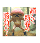 新年を祝う悪の組織（個別スタンプ：27）