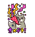 あけおめ！チベットスナギツネ(BIGスタンプ)（個別スタンプ：24）
