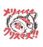 荒ぶる文鳥さんの年末年始（個別スタンプ：13）