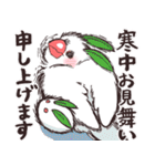 荒ぶる文鳥さんの年末年始（個別スタンプ：22）