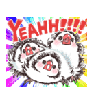 荒ぶる文鳥さんの年末年始（個別スタンプ：36）