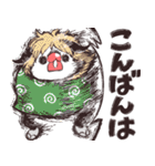 荒ぶる文鳥さんの年末年始（個別スタンプ：37）