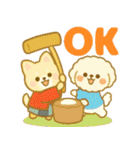 ワンニャンのほのぼの年末年始スタンプ（個別スタンプ：25）