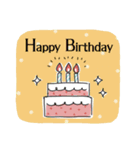 飛び出す！シンプルお年賀スタンプ（個別スタンプ：18）