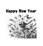 十二支全部 あけおめ 年賀状 集合体（個別スタンプ：31）