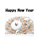 十二支全部 あけおめ 年賀状 集合体（個別スタンプ：37）