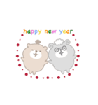 くまの家〜動くお正月スタンプ（個別スタンプ：2）