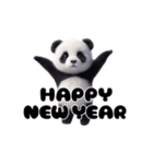 踊る！ダンシングパンダのお正月（個別スタンプ：8）
