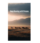 Run to 2026！野生の馬たちの新年スタンプ（個別スタンプ：23）