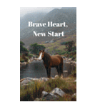 Run to 2026！野生の馬たちの新年スタンプ（個別スタンプ：30）