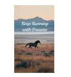 Run to 2026！野生の馬たちの新年スタンプ（個別スタンプ：31）