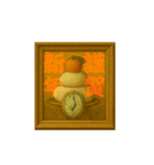 名画っぽ♥あけおめスタンプ（個別スタンプ：14）