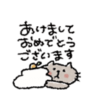 年末年始にも使える！ネコたちの冬スタンプ（個別スタンプ：3）