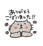年末年始にも使える！ネコたちの冬スタンプ（個別スタンプ：25）