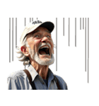 あけおめ ボートで叫ぶおじさん（個別スタンプ：14）