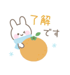 うさぎのカラフルな年末年始スタンプ（個別スタンプ：19）
