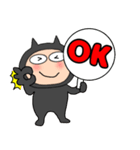 【あけおめ】悪魔の黒ちゃん48（個別スタンプ：3）