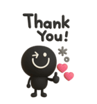 BIGモノクロニコちゃん◎年末年始 2026（個別スタンプ：25）