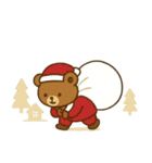 ほっこり冬のご挨拶 お正月 年末年始 迎福（個別スタンプ：18）