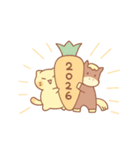 タマの年末年始スタンプ2026（個別スタンプ：3）