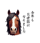 2026正月馬スタンプ【元旦・面白い】（個別スタンプ：9）