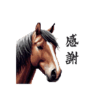 2026正月馬スタンプ【元旦・面白い】（個別スタンプ：17）