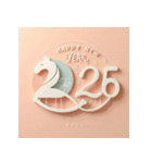 木馬 2026年 あけおめ 馬 年賀状（個別スタンプ：19）