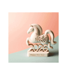 埴輪 2026年 あけおめ 馬 年賀状（個別スタンプ：29）