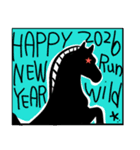 いろいろお年賀スタンプ2（個別スタンプ：7）