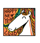 いろいろお年賀スタンプ2（個別スタンプ：15）