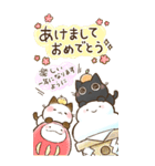 【BIG】毎年使える♪ちょこおは。年末年始（個別スタンプ：4）