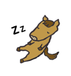 年賀の馬（個別スタンプ：15）