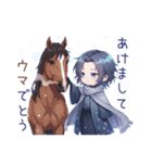 寒中イタルの静かに寄り添う冬便り（個別スタンプ：16）