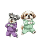 ワンコ大集合！犬好きのための年末年始挨拶（個別スタンプ：36）