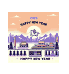 レトロゲーム 2026年 あけおめ 馬 年賀状（個別スタンプ：38）