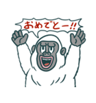 UMA年のイエティたち（個別スタンプ：10）