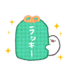 文鳥さんのあけおめスタンプ2026（個別スタンプ：21）