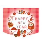 大人向け＊可愛い年末年始（個別スタンプ：15）