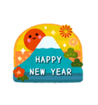 大人かわいい年末年始スタンプセット（個別スタンプ：2）