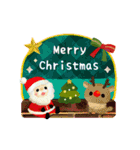 大人かわいい年末年始スタンプセット（個別スタンプ：15）