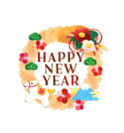 うまくいく！アレンジ✨謹賀新年*年賀状/午年（個別スタンプ：18）