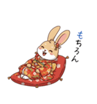 うさぎのあったか年末年始スタンプ❗️（個別スタンプ：22）