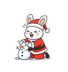 うさぎのあったか年末年始スタンプ❗️（個別スタンプ：36）