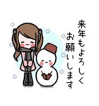 女の子達の年末年始スタンプ2026（個別スタンプ：30）