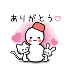 女の子達の年末年始スタンプ2026（個別スタンプ：36）