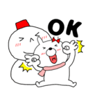 【あけおめ】ウサギのうさ子73（個別スタンプ：14）