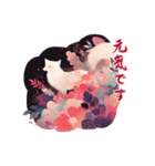 白狐のめでたき新春便り（個別スタンプ：28）